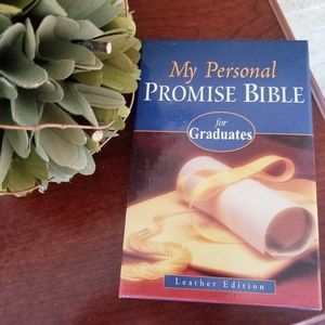 New Sealed in Package, My Personal Promise Bible for Graduates Leather Edition